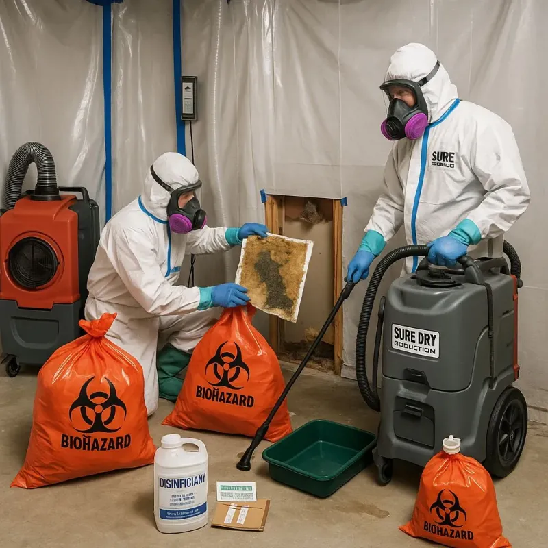 Contaminated Water Handling Protocols process in South Barre, VT